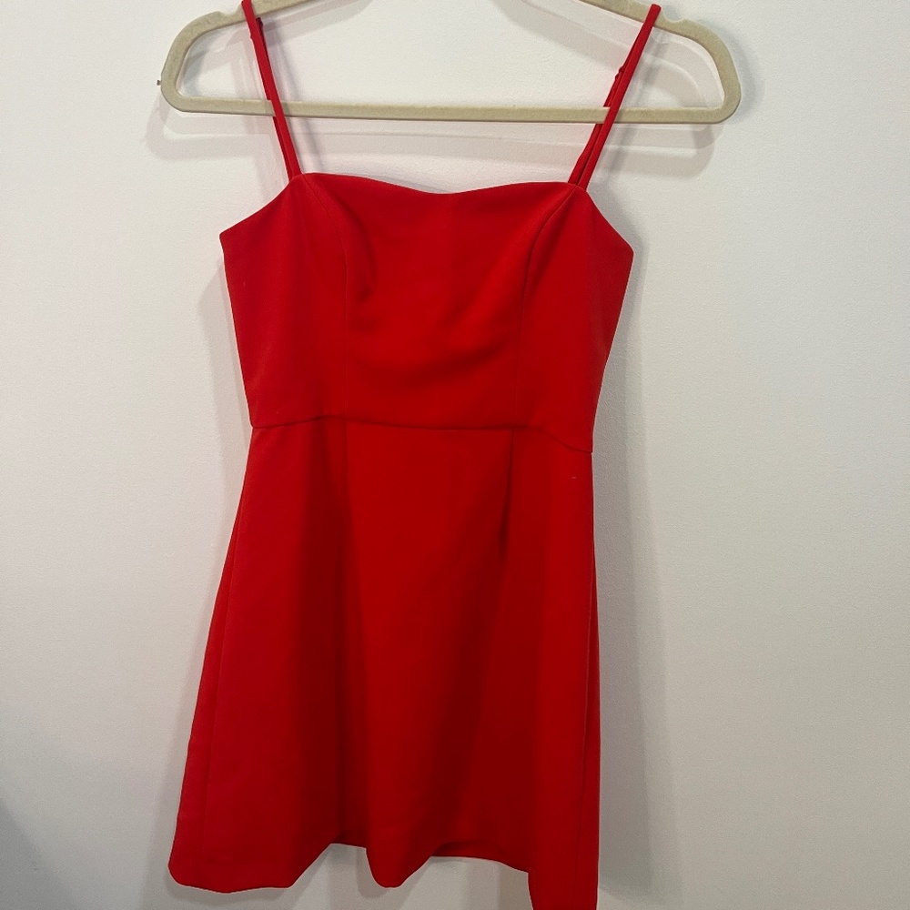 Red French Connection Dress Size US 0